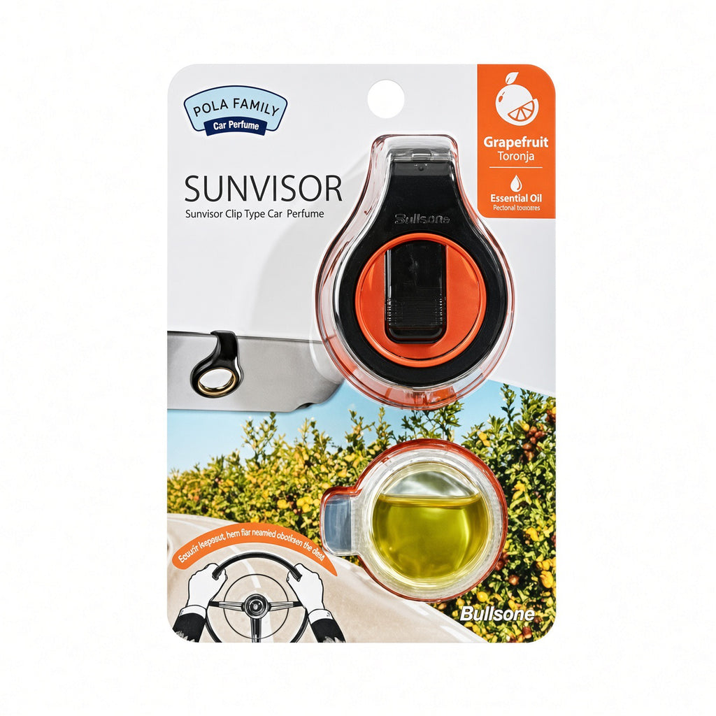 Sunvisor Clip Car Perfume