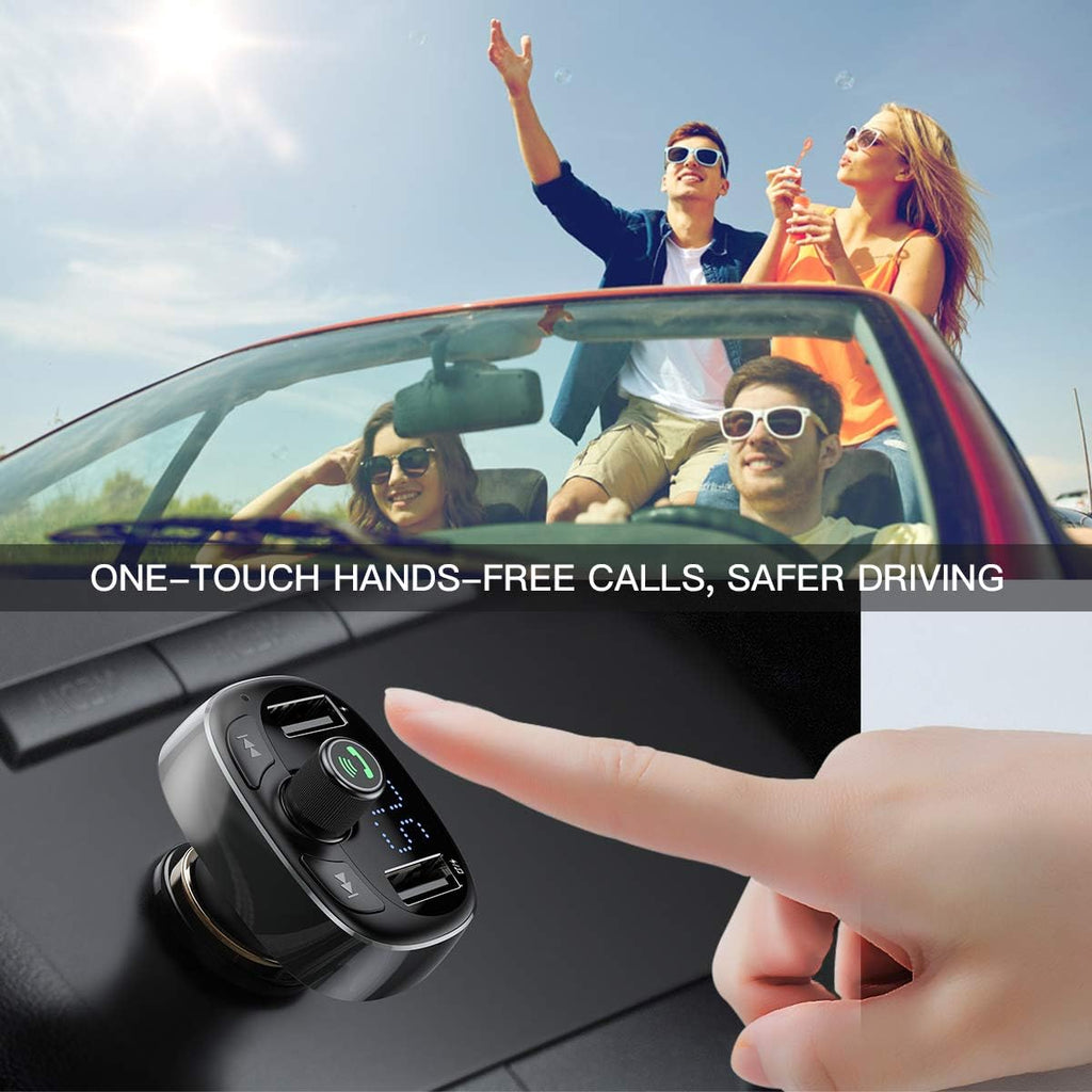 T-Typed Bluetooth MP3 Car Charger
