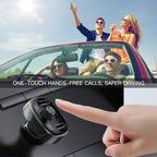 T-Typed Bluetooth MP3 Car Charger