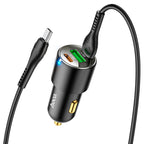 Hoco - 3 Port Car Charger (NZ6)