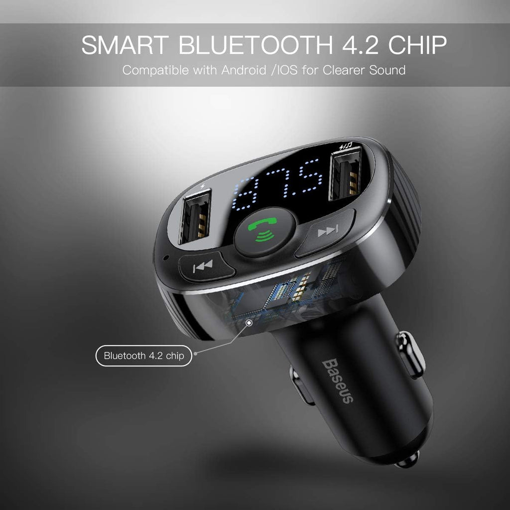 T-Typed Bluetooth MP3 Car Charger