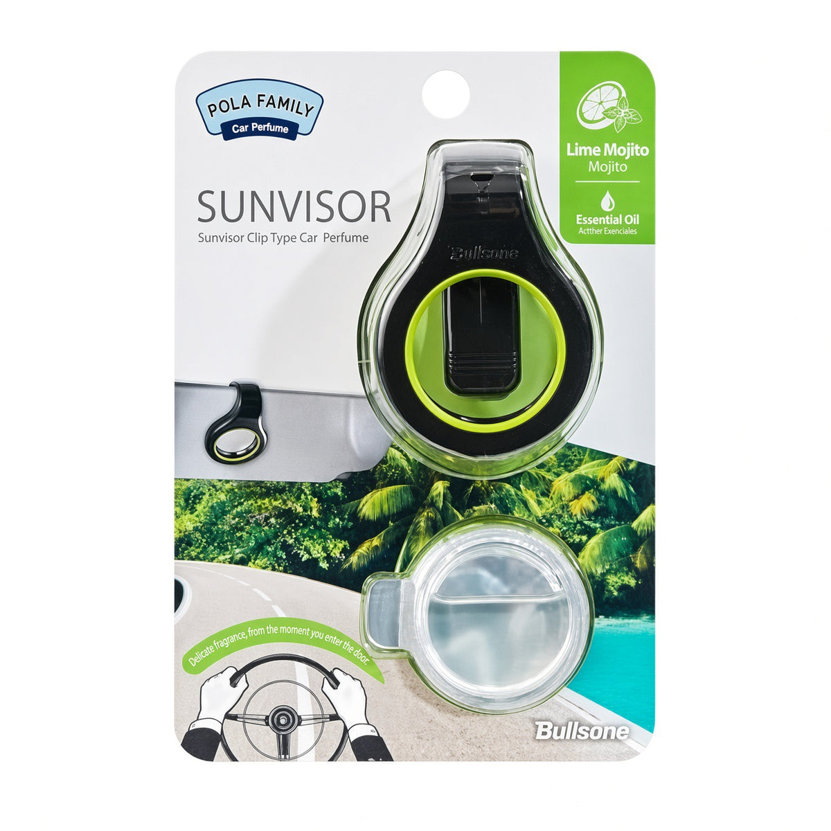 Sunvisor Clip Car Perfume