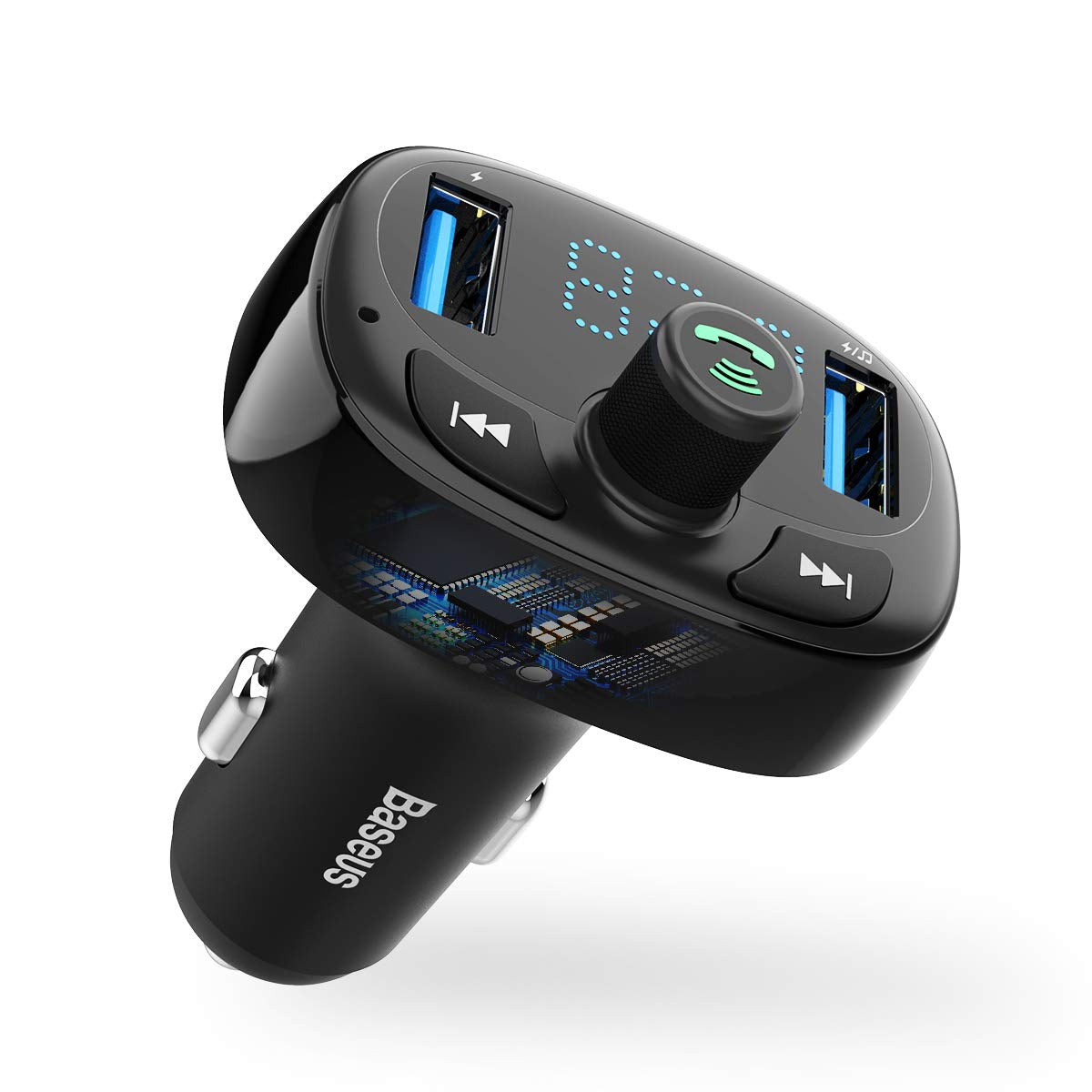 T-Typed Bluetooth MP3 Car Charger