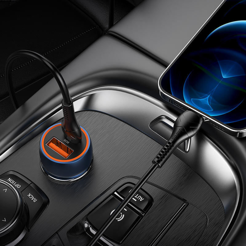 Hoco - Blue Whale Car Charger (Z46A)