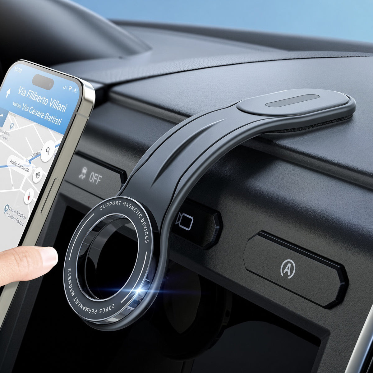 Detachable Magnetic Car Phone Mount