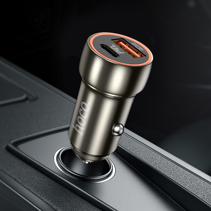 Hoco - Blue Whale Car Charger (Z46A)
