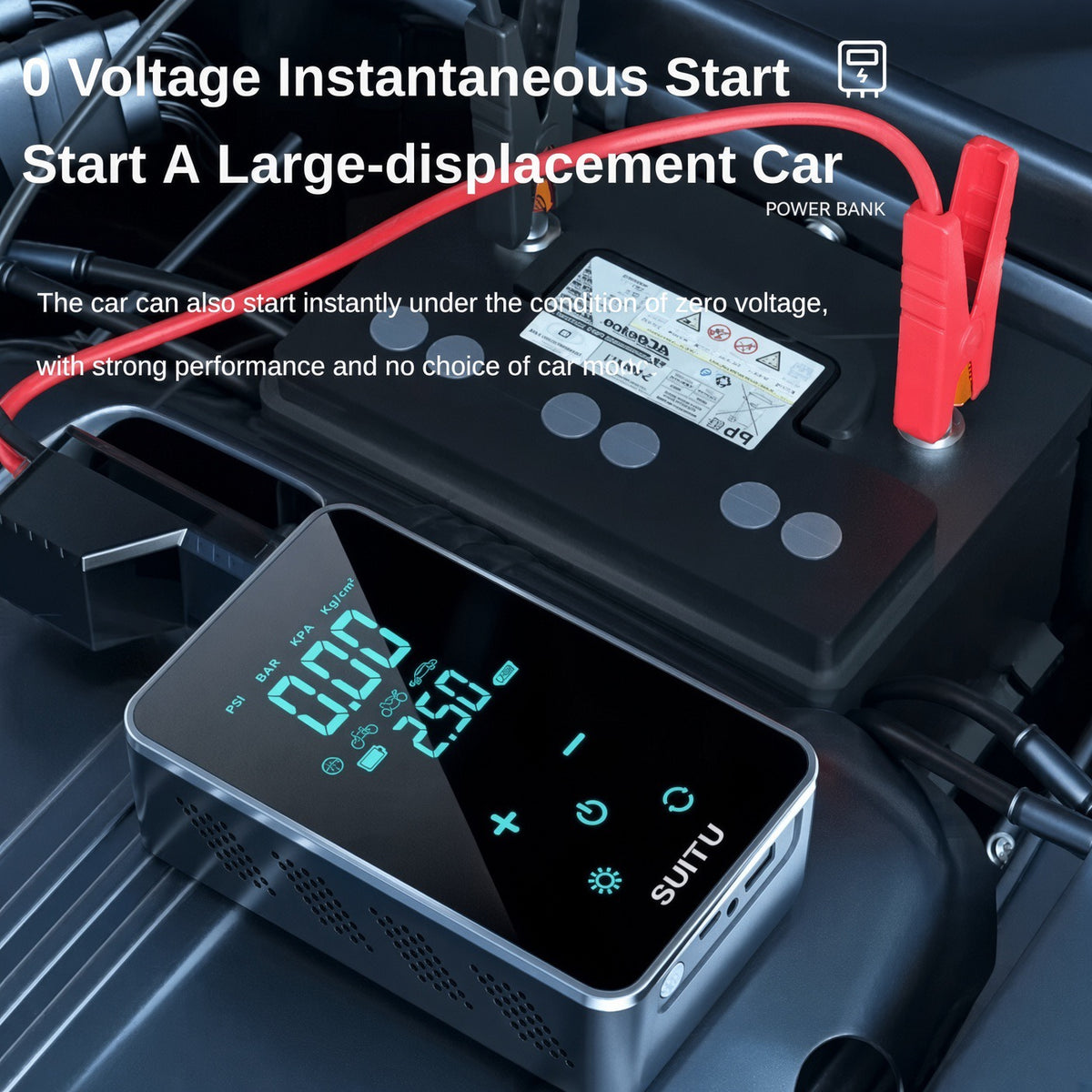 Portable Multi-Purpose Digital Air Compressor ©