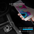 T-Typed Bluetooth MP3 Car Charger