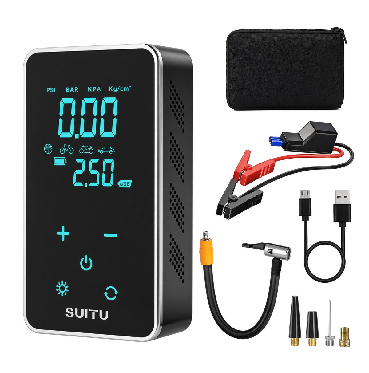 Portable Multi-Purpose Digital Air Compressor ©