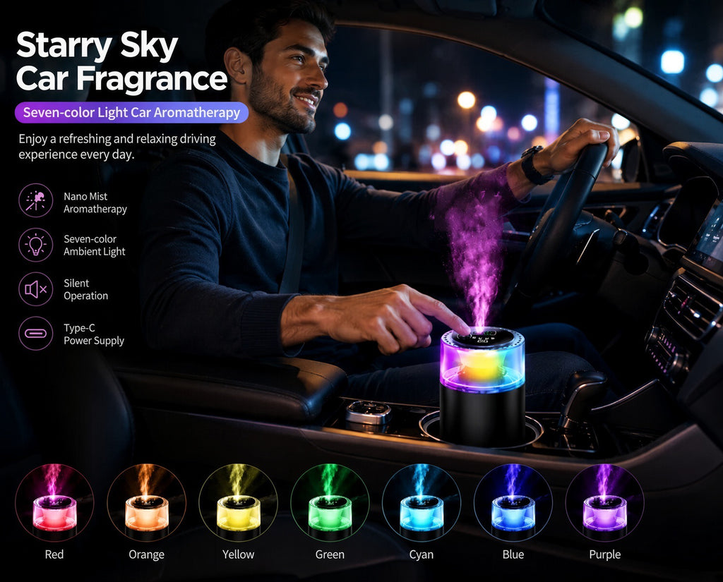 Starry Sky Car Fragrance Diffuser